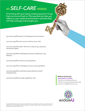 My Self-Care Promise exercise thumbnail